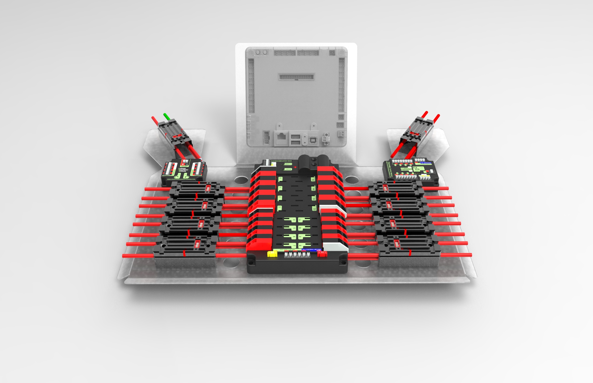 Knightkrawler 2018机器人车3D数模图纸 STP格式